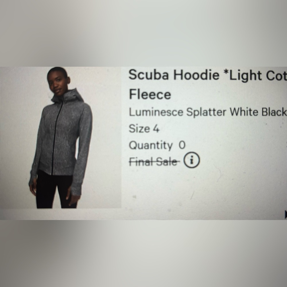 Lululemon scuba hoodie